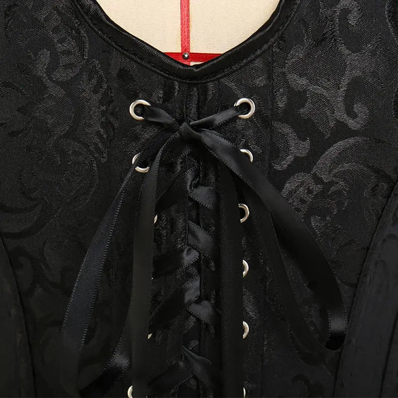 LacyNighty™ Model CT416 LORETTA LACE LINGERIE OVERBUST CORSET