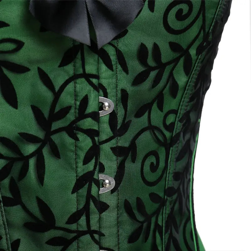 LacyNighty™ Model CT403 LORETTA LACE LINGERIE OVERBUST CORSET