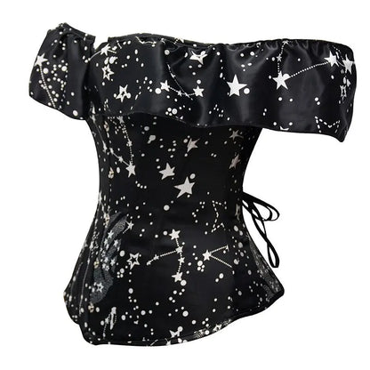 LacyNighty™ Model CT415 LORETTA LACE LINGERIE OVERBUST CORSET