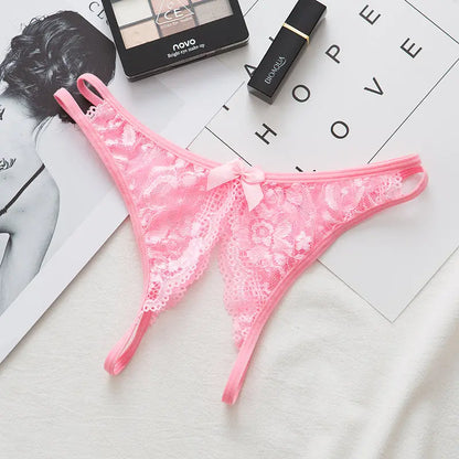 LacyNighty™ Vanessa Crotchless Panties Lavah Intimates panties