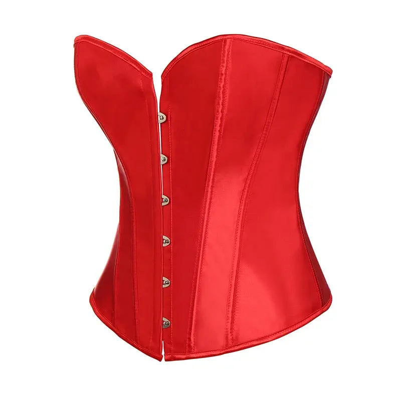 LacyNighty™ Model CT418 LORETTA LACE LINGERIE OVERBUST CORSET