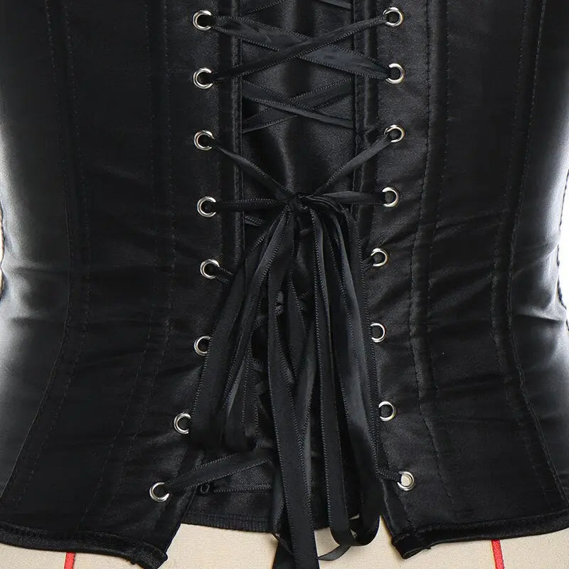 LacyNighty™ Model CT418 LORETTA LACE LINGERIE OVERBUST CORSET