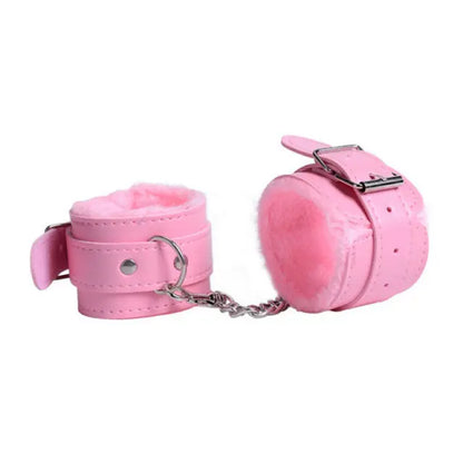 LacyNighty™ Leather Handcuffs Lavah Intimates