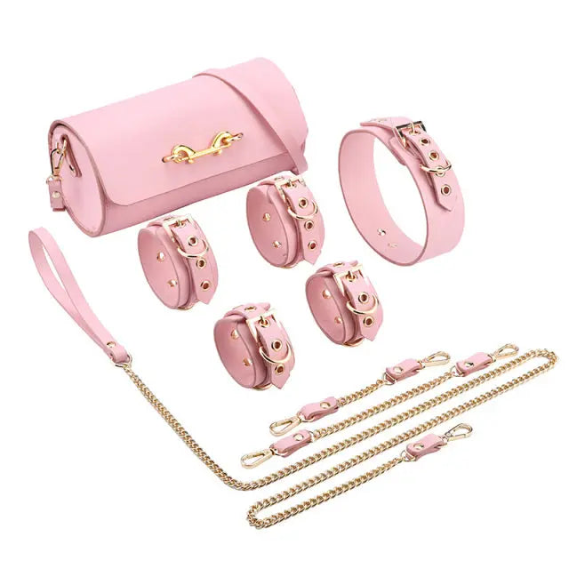 LacyNighty™ 9-Piece Restraint Set Lavah Intimates harness