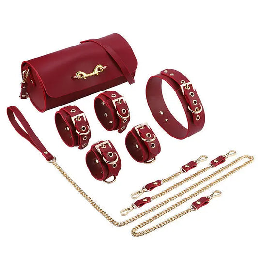 LacyNighty™ 9-Piece Restraint Set Lavah Intimates harness