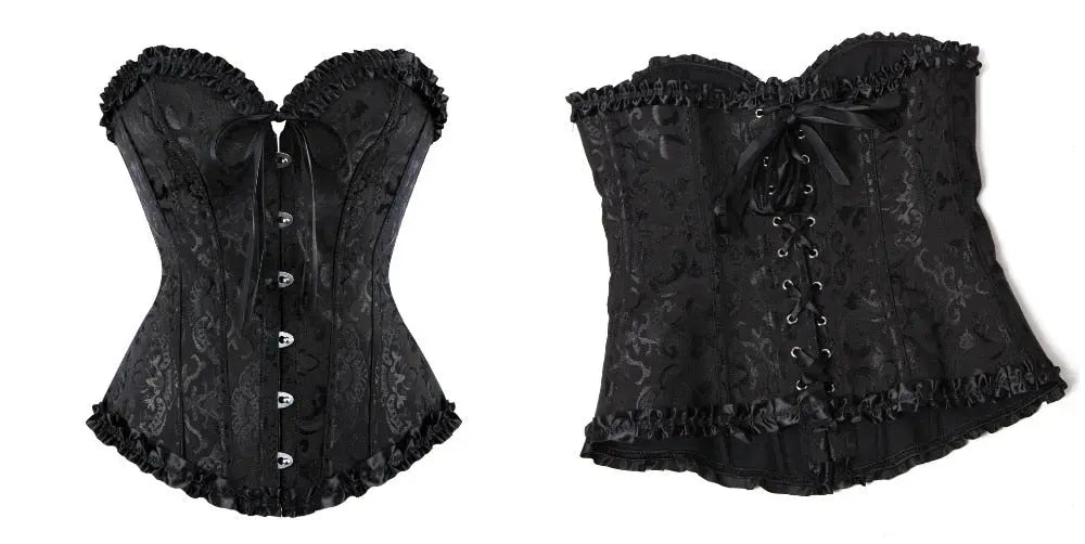 LacyNighty™ Model CD324 LORETTA LACE LINGERIE Corset Dress