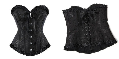 LacyNighty™ Model CD324 LORETTA LACE LINGERIE Corset Dress