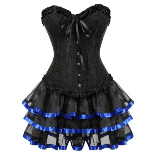 LacyNighty™ Model CD323 LORETTA LACE LINGERIE Corset Dress