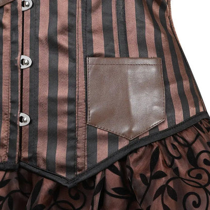 LacyNighty™ Model CD308 Caudatus Corset Store Corset Dress