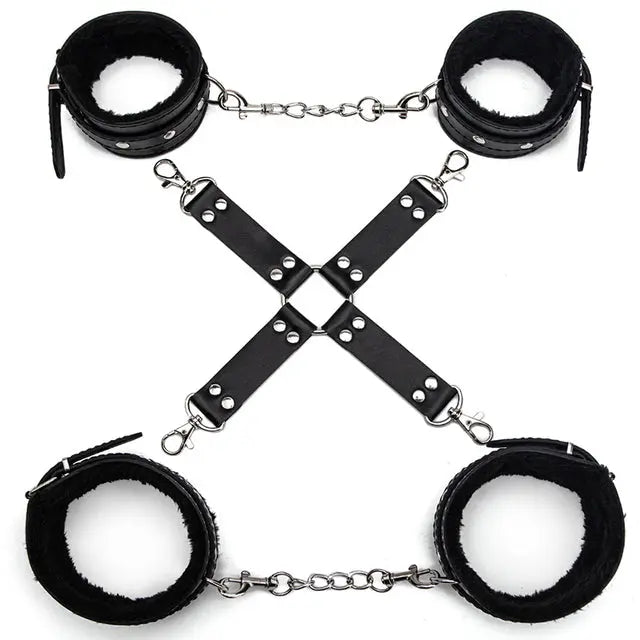 LacyNighty™ 4-Way Restraint Set Lavah Intimates