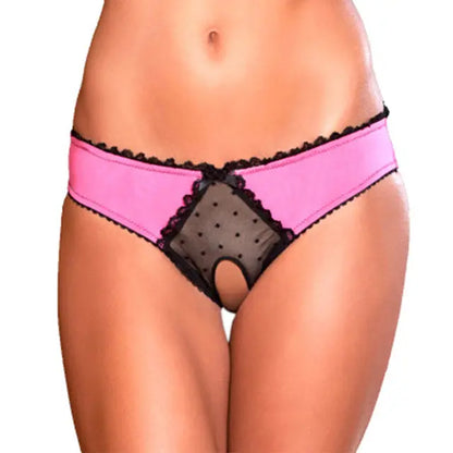 LacyNighty™ Isabelle Crotchless Panties Lavah Intimates panties
