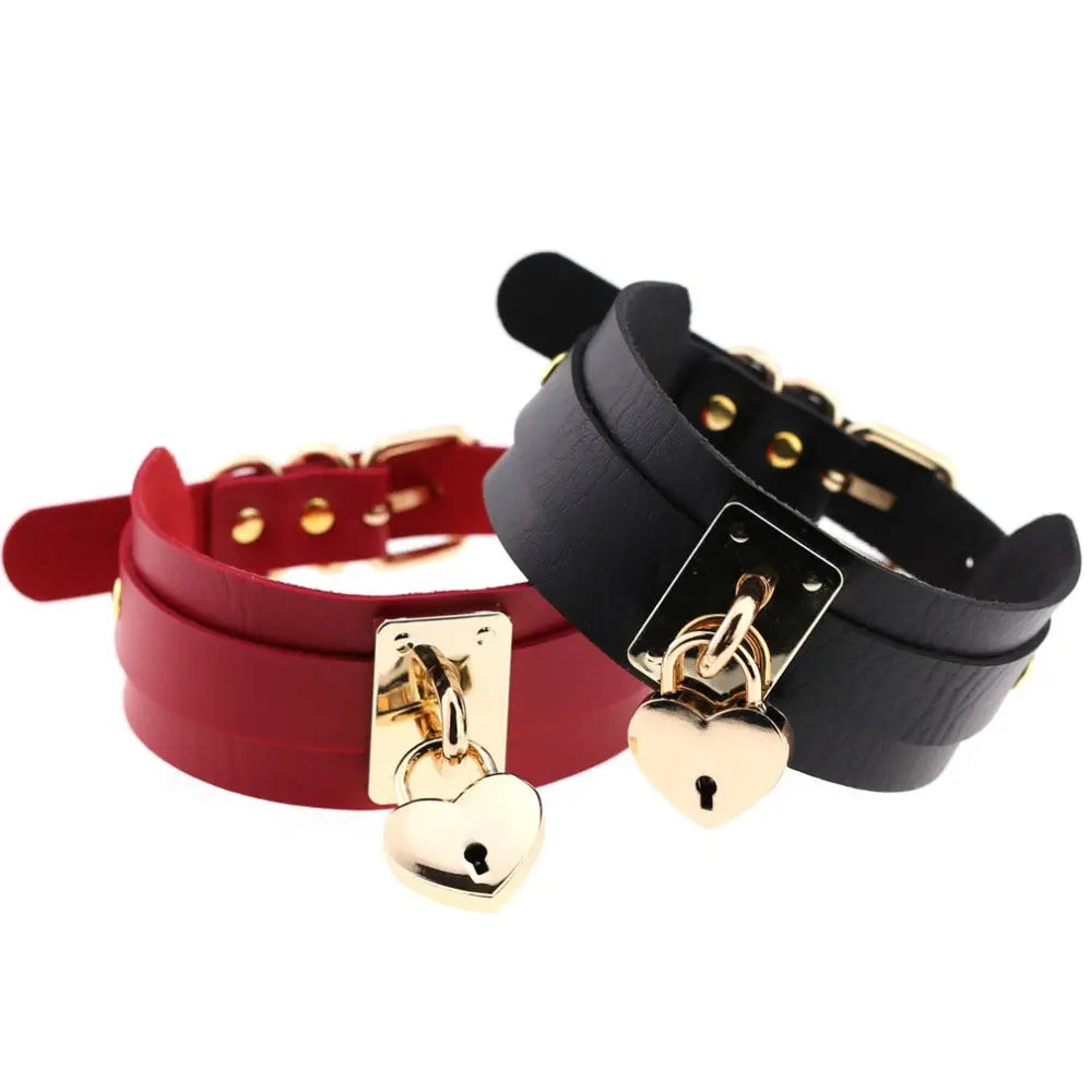 LacyNighty™ Love Lock Collar Lavah Intimates