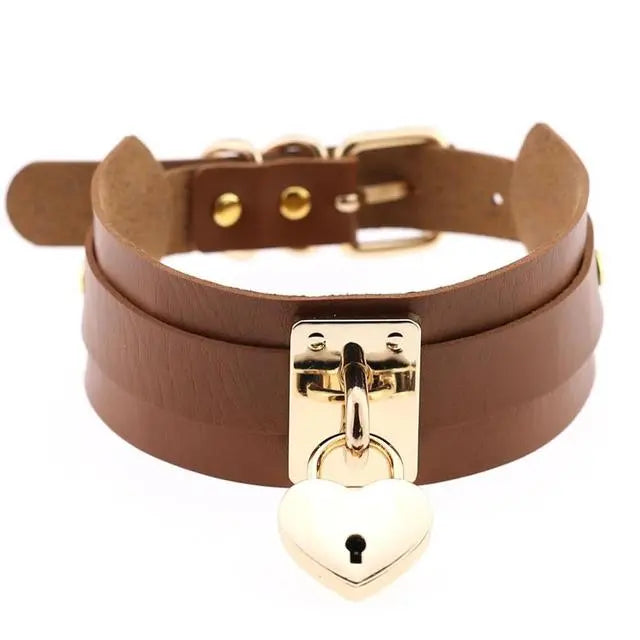 LacyNighty™ Love Lock Collar Lavah Intimates
