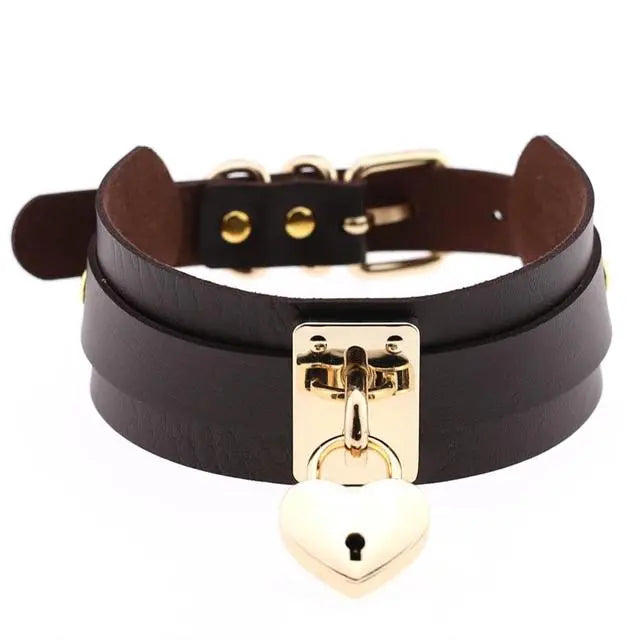 LacyNighty™ Love Lock Collar Lavah Intimates