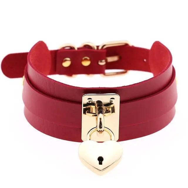 LacyNighty™ Love Lock Collar Lavah Intimates