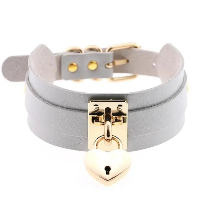 LacyNighty™ Love Lock Collar Lavah Intimates