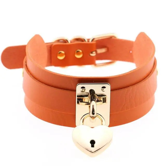 LacyNighty™ Love Lock Collar Lavah Intimates