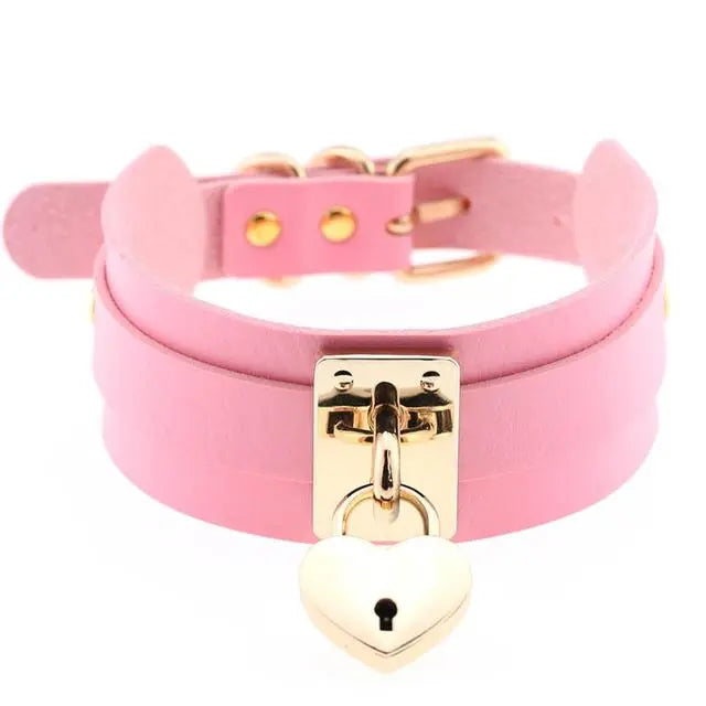 LacyNighty™ Love Lock Collar Lavah Intimates