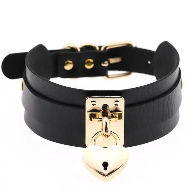 LacyNighty™ Love Lock Collar Lavah Intimates