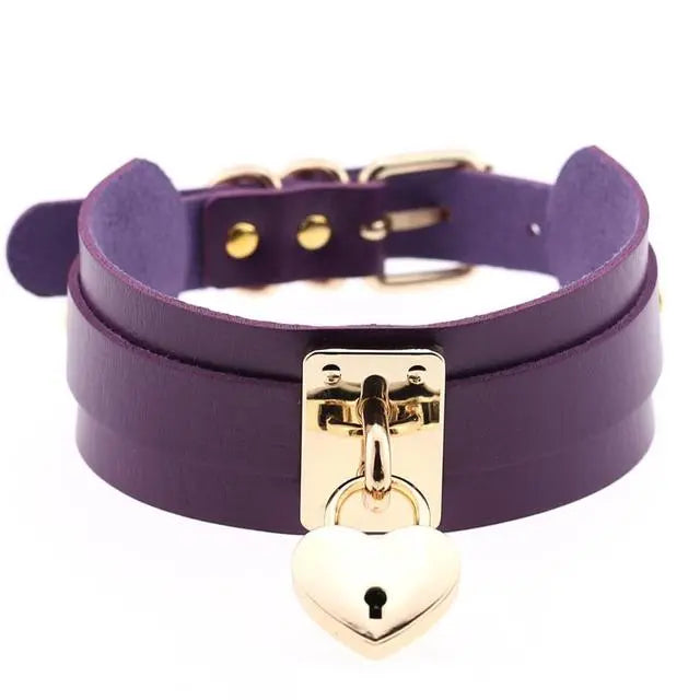 LacyNighty™ Love Lock Collar Lavah Intimates