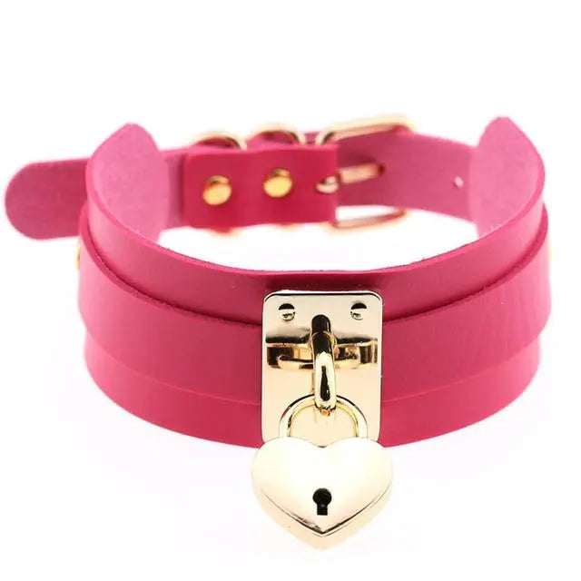 LacyNighty™ Love Lock Collar Lavah Intimates