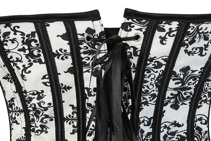 LacyNighty™ Model CT432 LORETTA LACE LINGERIE OVERBUST CORSET