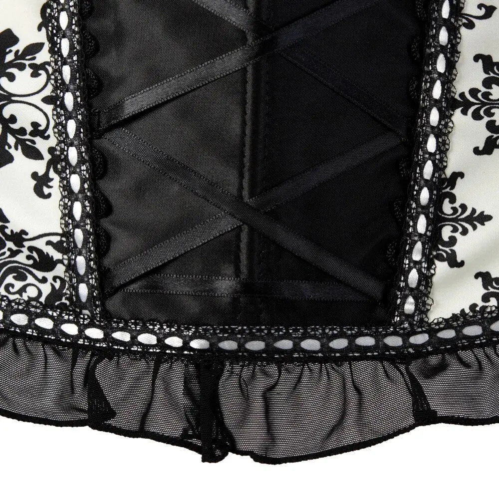 LacyNighty™ Model CT432 LORETTA LACE LINGERIE OVERBUST CORSET