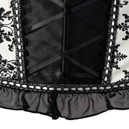 LacyNighty™ Model CT432 LORETTA LACE LINGERIE OVERBUST CORSET
