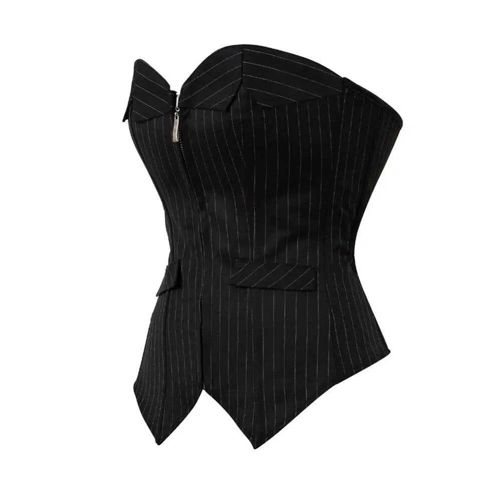 LacyNighty™ Model CT440 LORETTA LACE LINGERIE OVERBUST CORSET