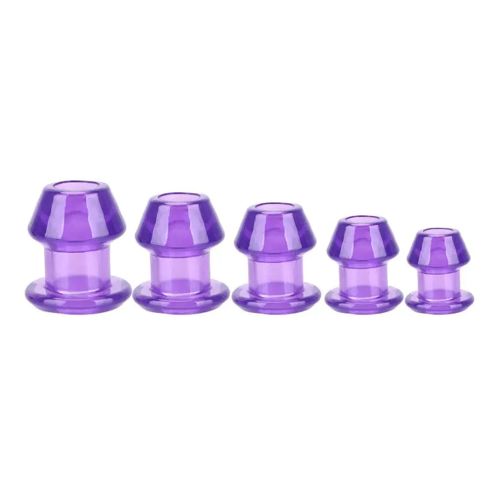 Tunnel Anal Plug 1.77 to 3.94" Long Lavah Pleasure