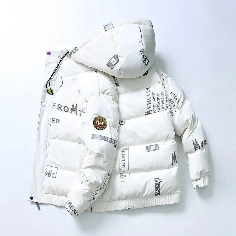 Men Winter Coat Lacy