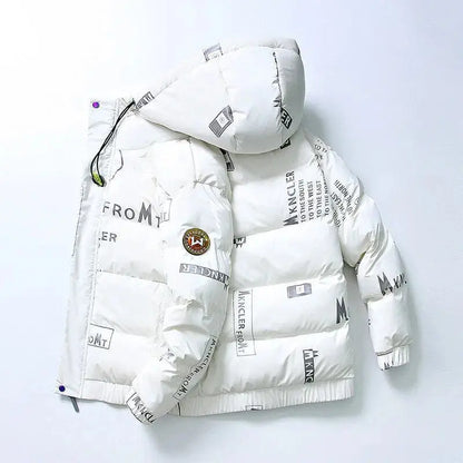 Men Winter Coat Lacy