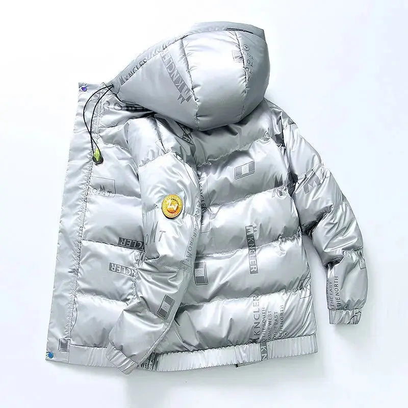 Men Winter Coat Lacy