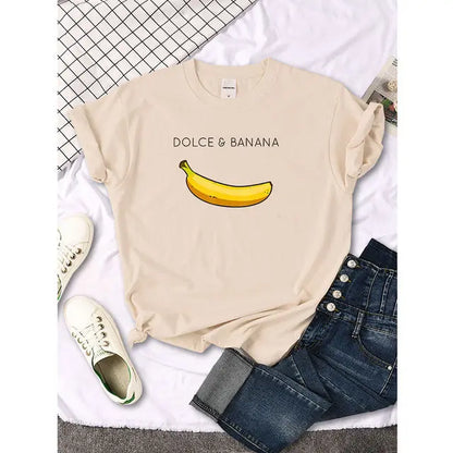 Womens Banana T-Shirt Lacy0301