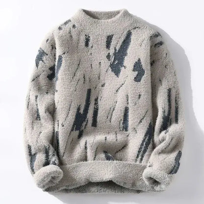 Loose Knitted Sweater Lacy