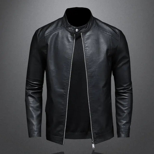 Casual Leather Jacket Lacy0301 Home