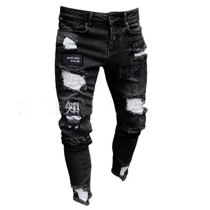 Ripped Skinny Biker Jeans Cele China Top 1 Jeans