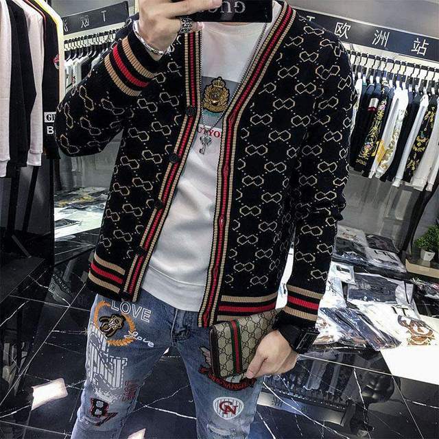 Unisex Knitted Cardigan Lacy0301