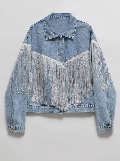 Retro Denim Jacket Lacy