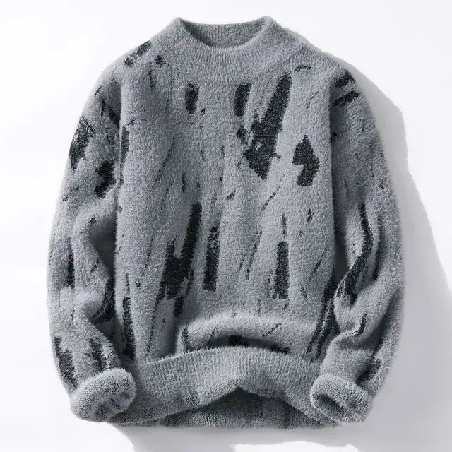 Loose Knitted Sweater Lacy