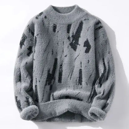 Loose Knitted Sweater Lacy