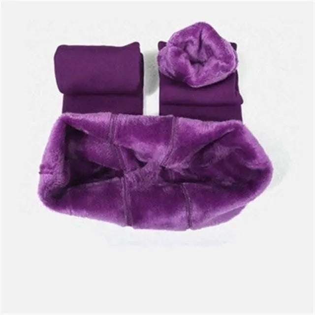 Warm Thick  Leggings CHRLEISURE Official Store Leggings