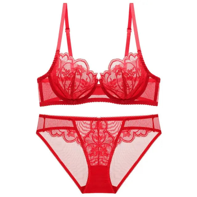 Overgrown Love Bra Set CINOON Official Store Lingerie & Intimates