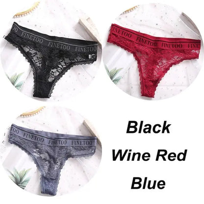 Too Much Fine Thong Panties finetoo unite Store Panties