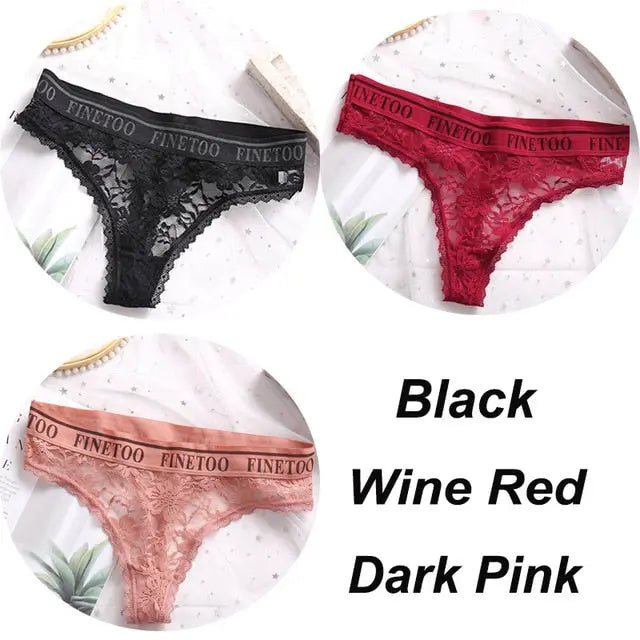 Too Much Fine Thong Panties finetoo unite Store Panties