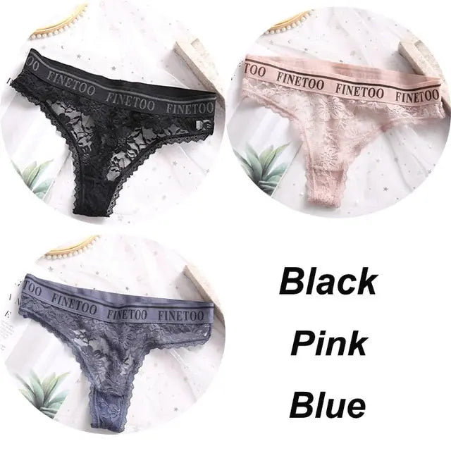 Too Much Fine Thong Panties finetoo unite Store Panties
