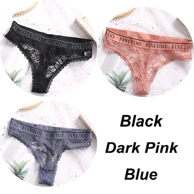 Too Much Fine Thong Panties finetoo unite Store Panties