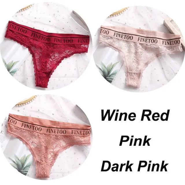 Too Much Fine Thong Panties finetoo unite Store Panties