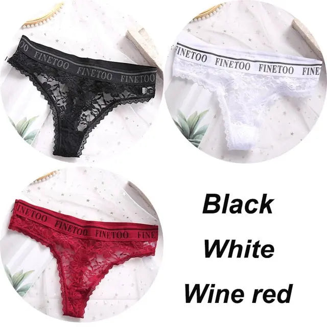 Too Much Fine Thong Panties finetoo unite Store Panties