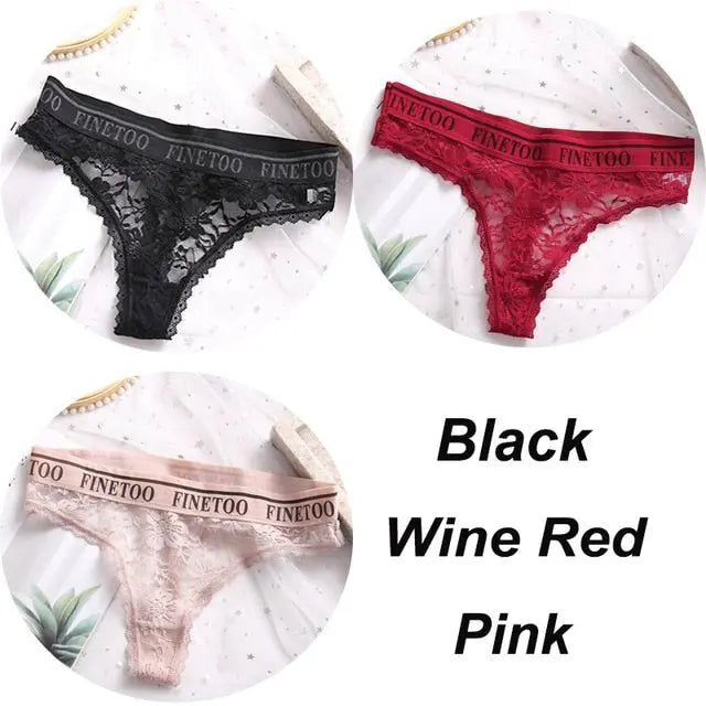 Too Much Fine Thong Panties finetoo unite Store Panties